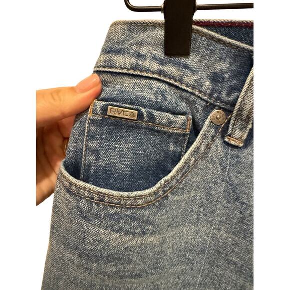 RVCA x Stella Maxwell Anthem Baggy Oversized Jeans Size 25 - Picture 5 of 8